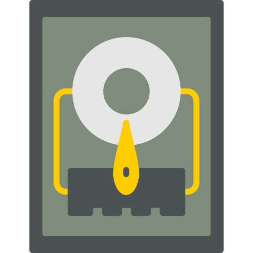 Hard disk Generic Flat icon