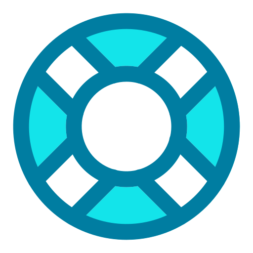 ヘルプ Generic Blue icon