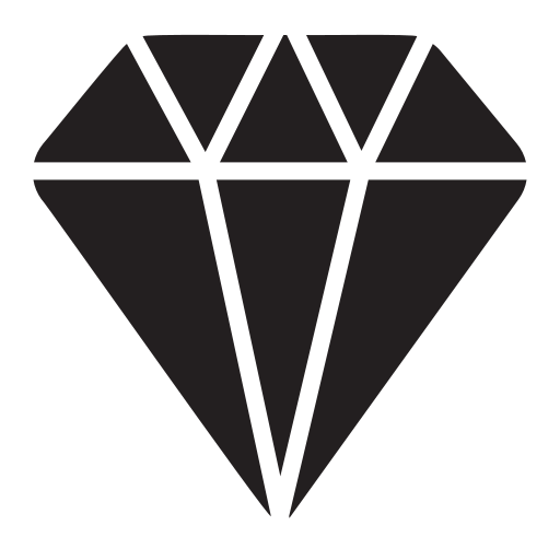 diamant Generic Glyph Icône