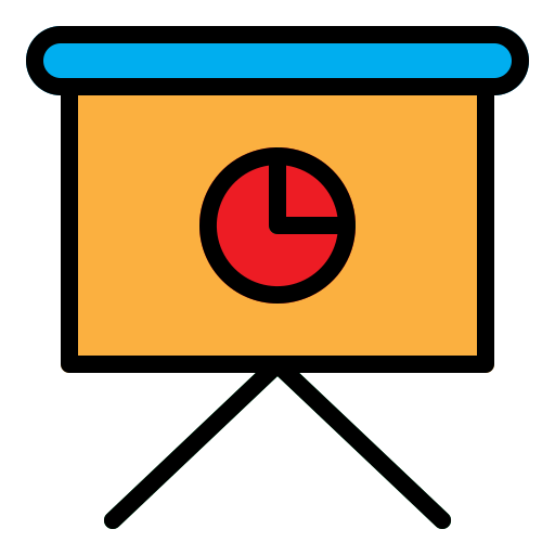 biała tablica Generic Outline Color ikona
