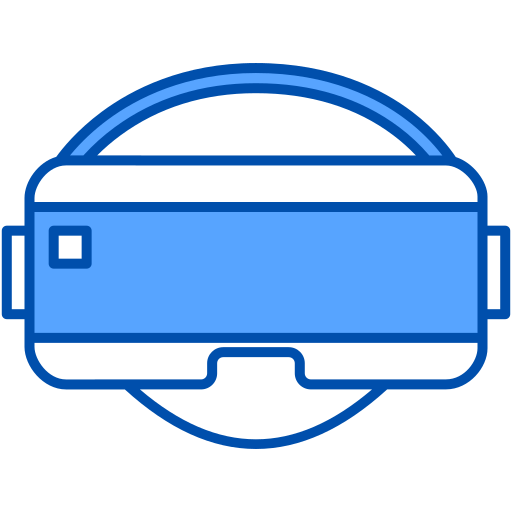 gafas de realidad virtual Generic Blue icono