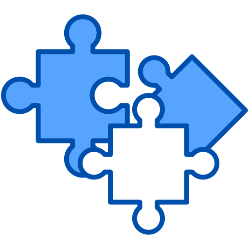 puzzle Generic Blue icon