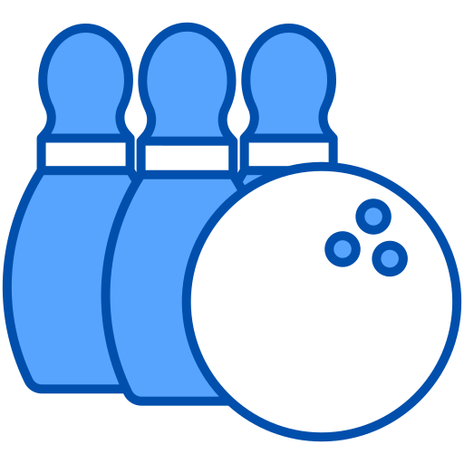 bowling Generic Blue icoon