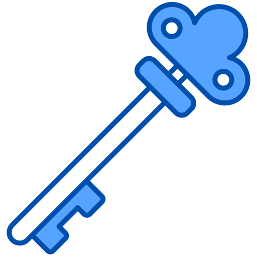 llave Generic Blue icono