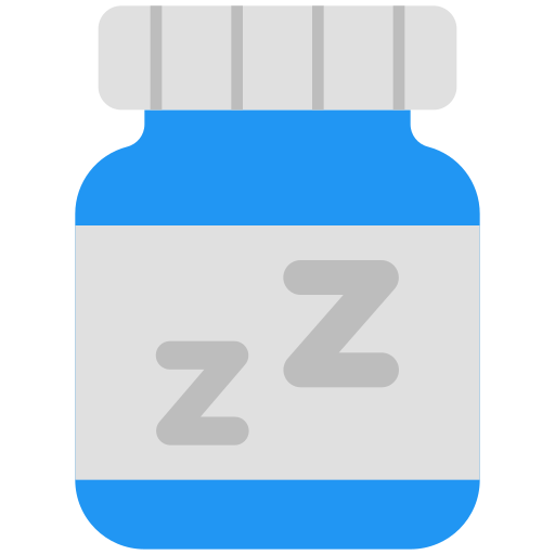 睡眠薬 Generic Flat icon