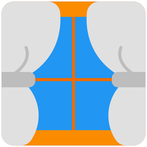 ventana Generic Flat icono