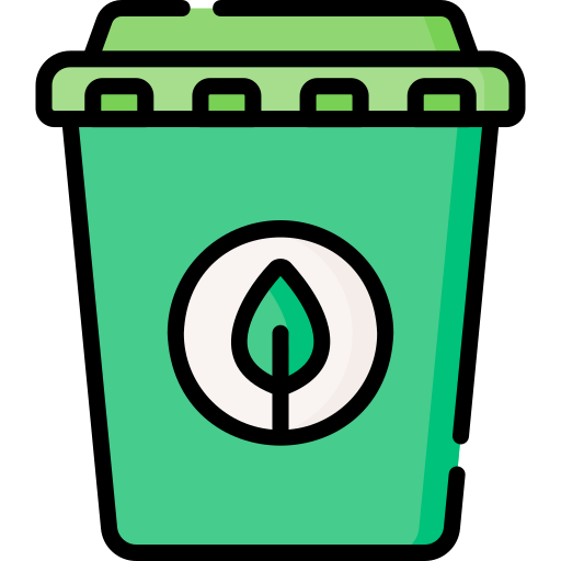 Trash bin Special Lineal color icon