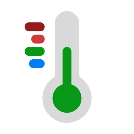temperaturmessung Generic Flat icon