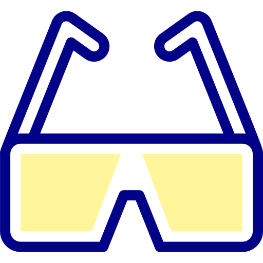 3д очки Detailed Mixed Lineal color иконка
