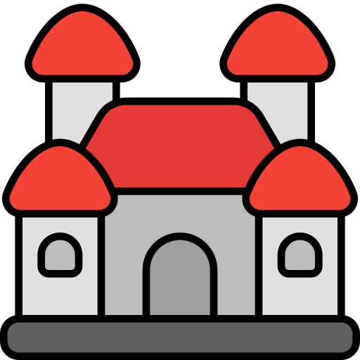 pałac Generic Outline Color ikona