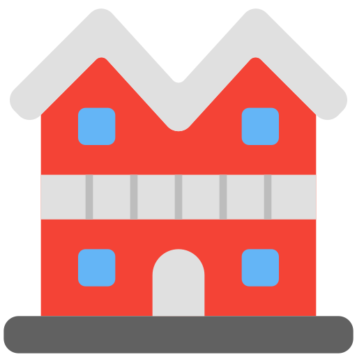 Multifamily house Generic Flat icon