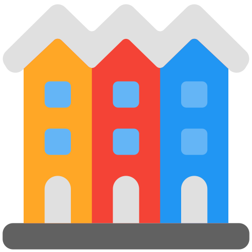Townhouse Generic Flat icon