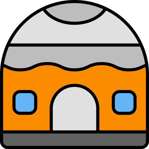 Yurt Generic Outline Color icon