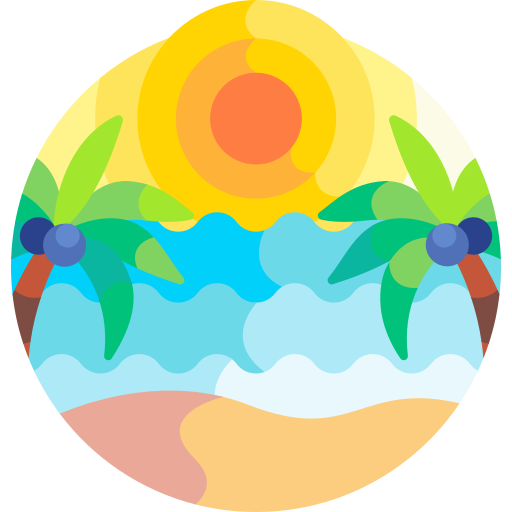 Sunrise Detailed Flat Circular Flat icon