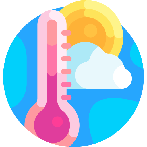 temperatur Detailed Flat Circular Flat icon