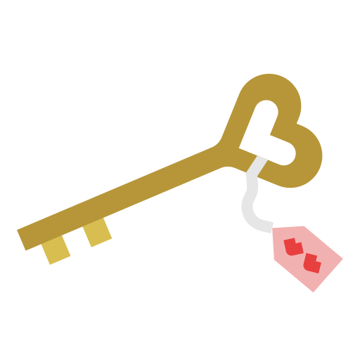 Ключ PongsakornRed Flat иконка