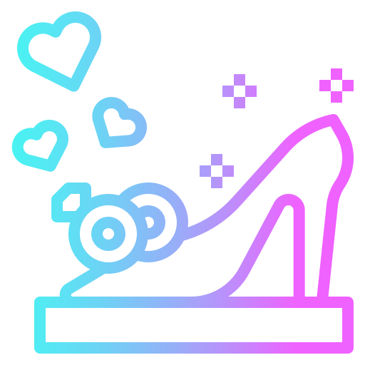 High heels PongsakornRed Gradient icon