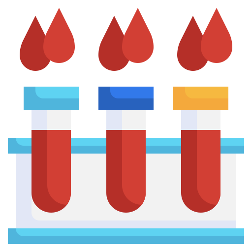 badanie krwi Generic Flat ikona