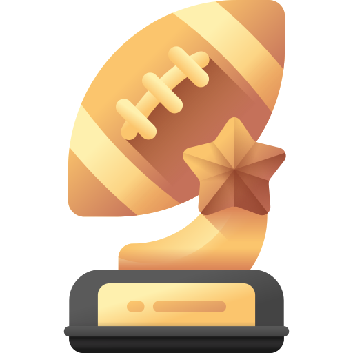 Trophy 3D Color icon