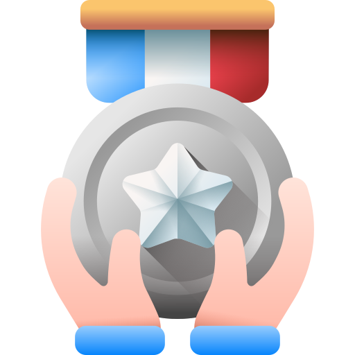 은메달 3D Color icon