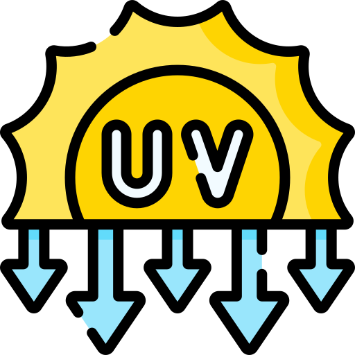 UV protection Special Lineal color icon