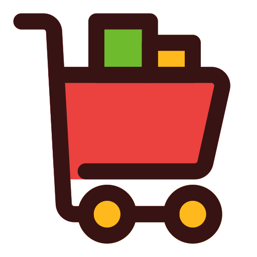 einkaufswagen Generic Outline Color icon