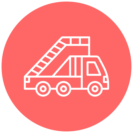 Ladder truck Generic Flat icon