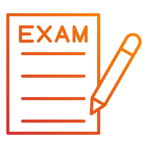 Exam Generic Gradient icon