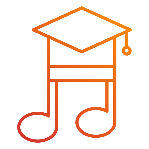 音楽教育 Generic Gradient icon