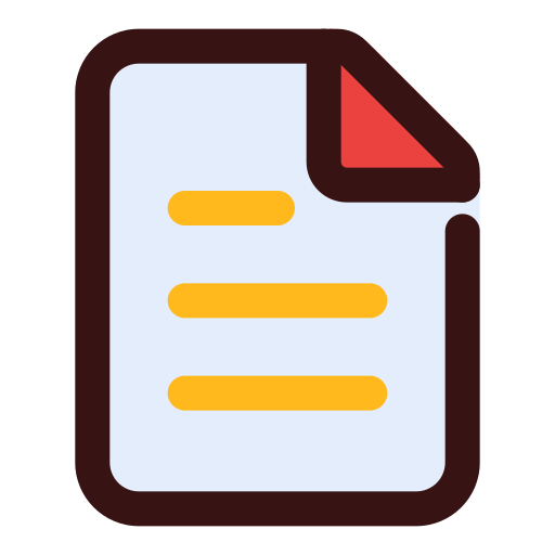 File Generic Outline Color icon