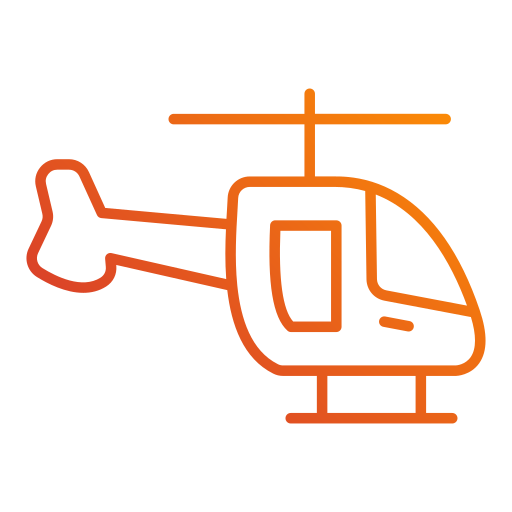 Helicopter Generic Gradient icon