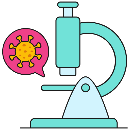 microscopio Dinosoft Lineal Color icona
