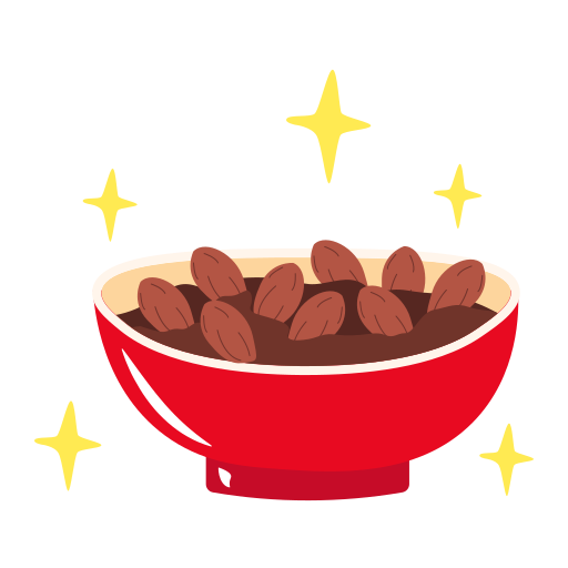 Cocoa bean Generic Flat icon