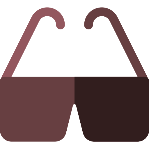gafas de sol Basic Rounded Flat icono