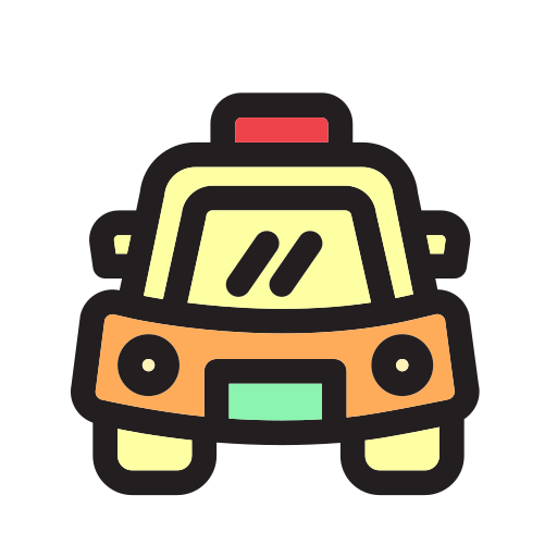 Taxi driver Generic Outline Color icon