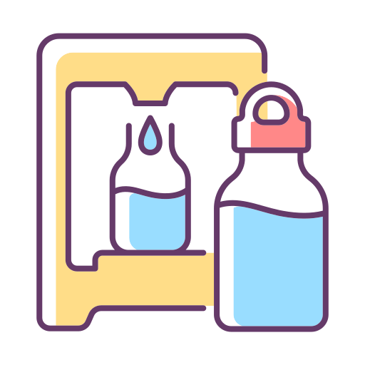 agua limpia Generic Thin Outline Color icono