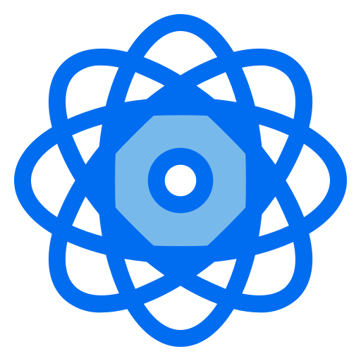 atom Generic Blue ikona