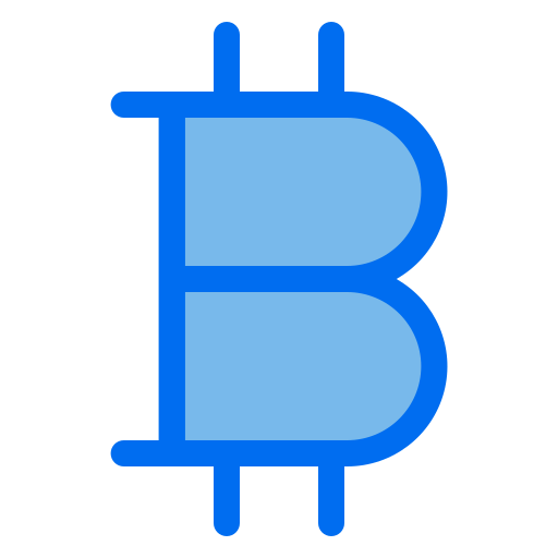 bitcoin Generic Blue icona