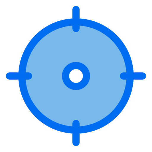Crosshair Generic Blue icon