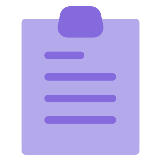 Clipboard Generic Flat icon