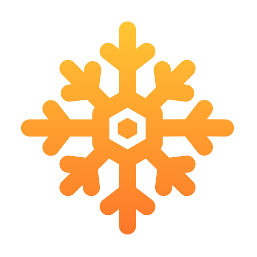 Снег Generic Flat Gradient иконка