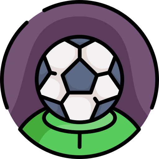piłka nożna bqlqn Lineal Color ikona