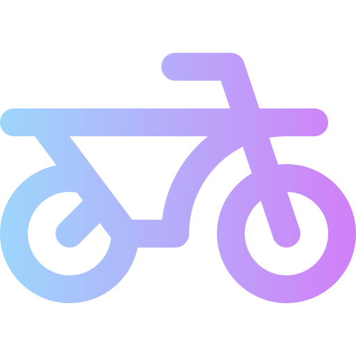 motorcross Super Basic Rounded Gradient ikona