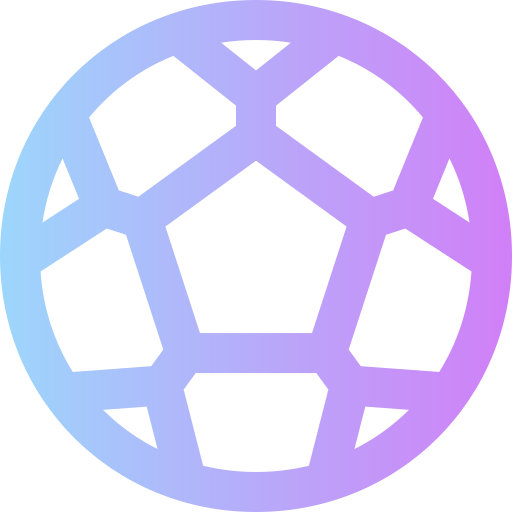 Football Super Basic Rounded Gradient icon