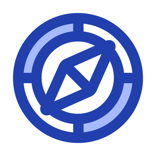kompass Generic Blue icon