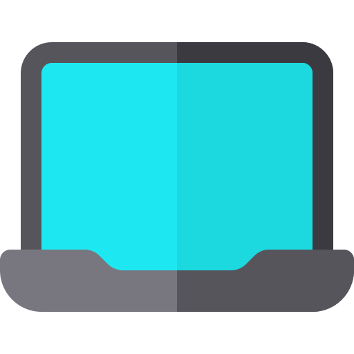 노트북 Basic Rounded Flat icon