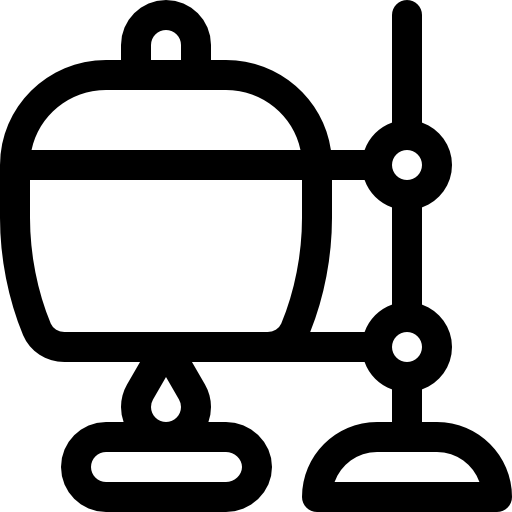 坩堝 Basic Rounded Lineal icon