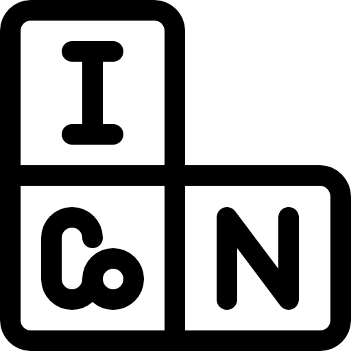tavola periodica Basic Rounded Lineal icona