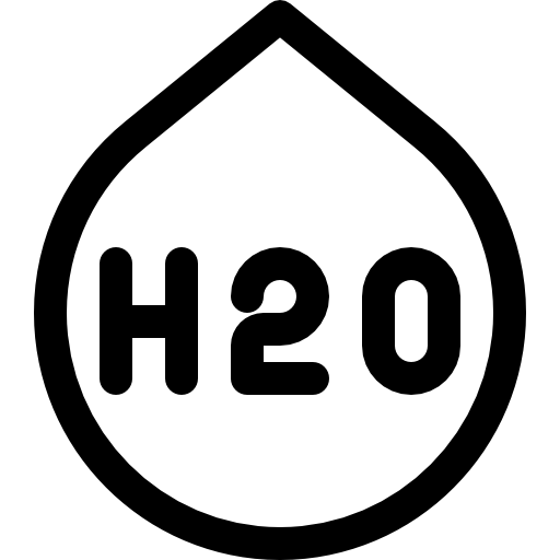 h2o Basic Rounded Lineal icono