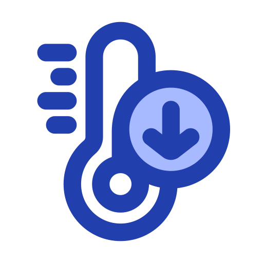 温度管理 Generic Blue icon